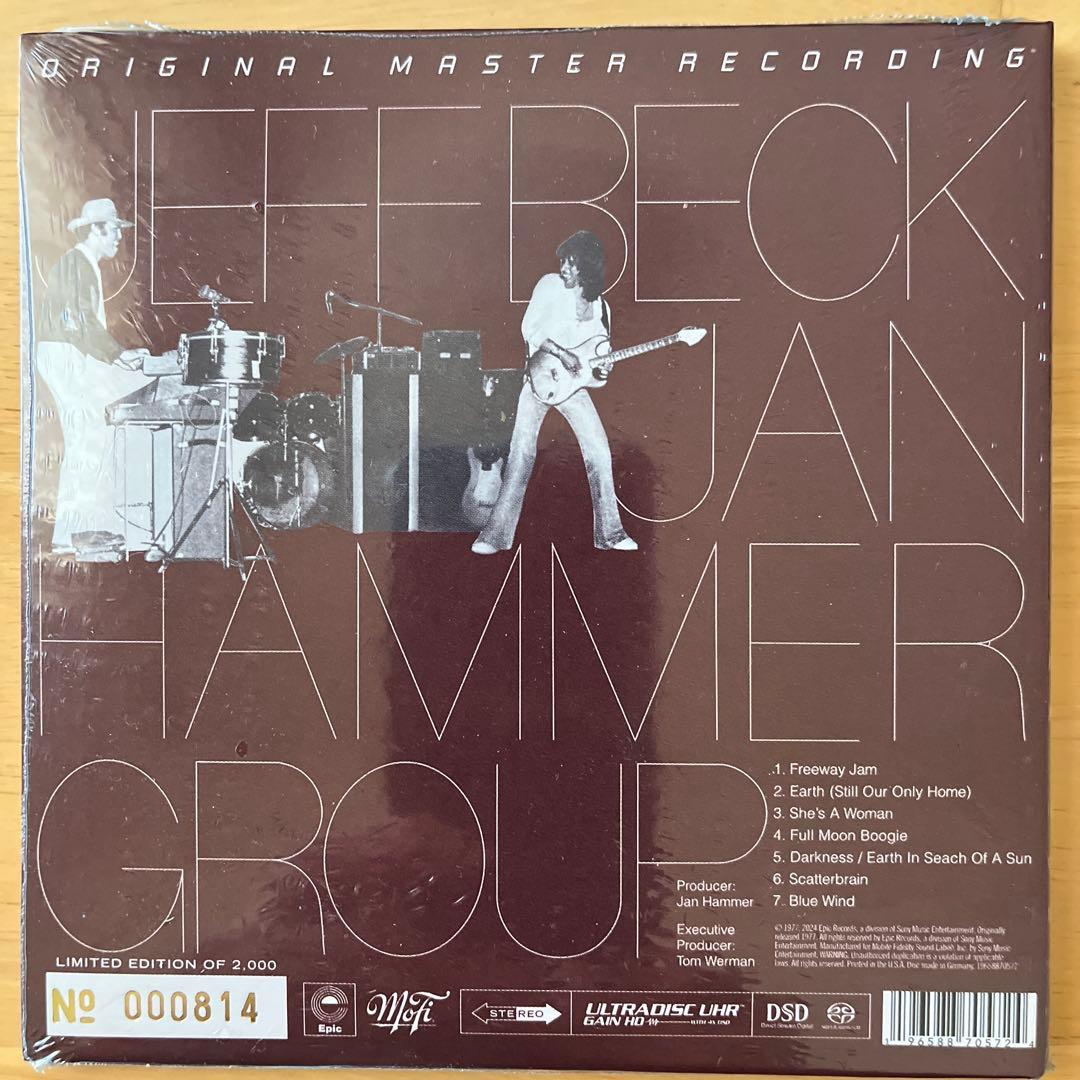 【未開封】ジェフ・ベック/ライヴ・ワイヤー［SACD（ハイブリッド）］（輸入盤）