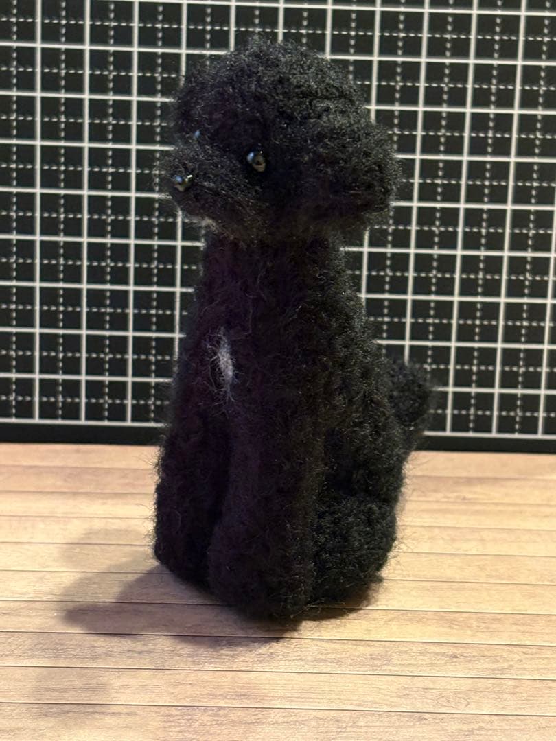 羊毛フェルト 毛糸 トイプードル（ブラック）専用❣️