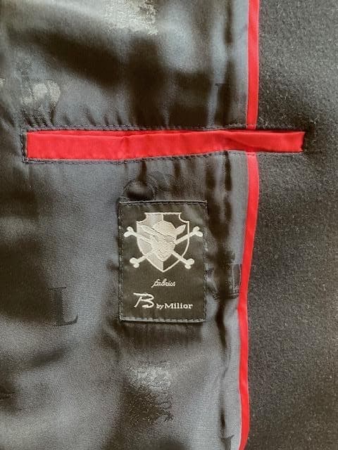 メンズ ブラック Loveless ラブレス ダッフルコート – サイズ L