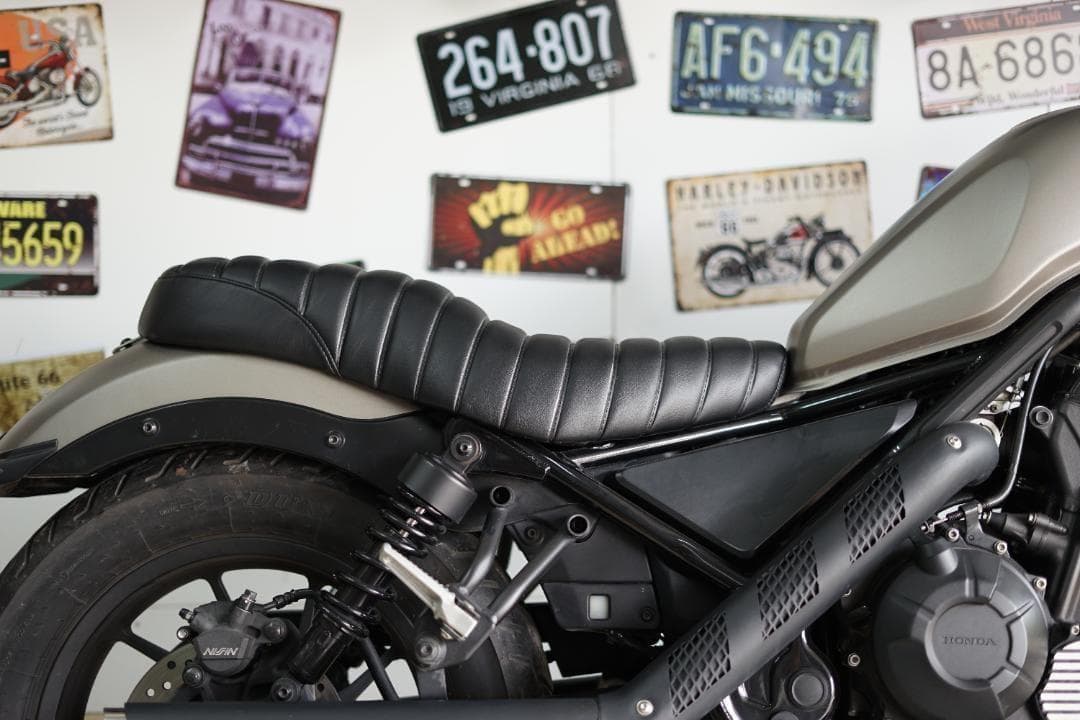 ☆国内発送☆レブル ダブル シート 250 500 SafetyBike