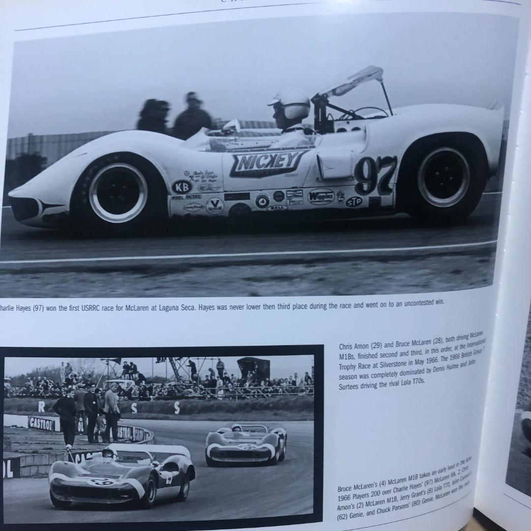 洋書 MCLAREN RACING SPORTS CARS