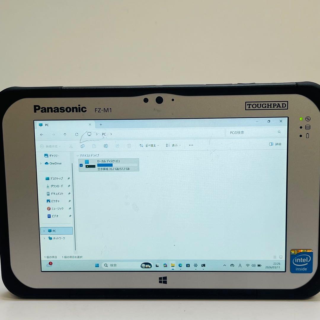 パナソニック Touchpad FZ-M1 Celeron 2GB SSD64G