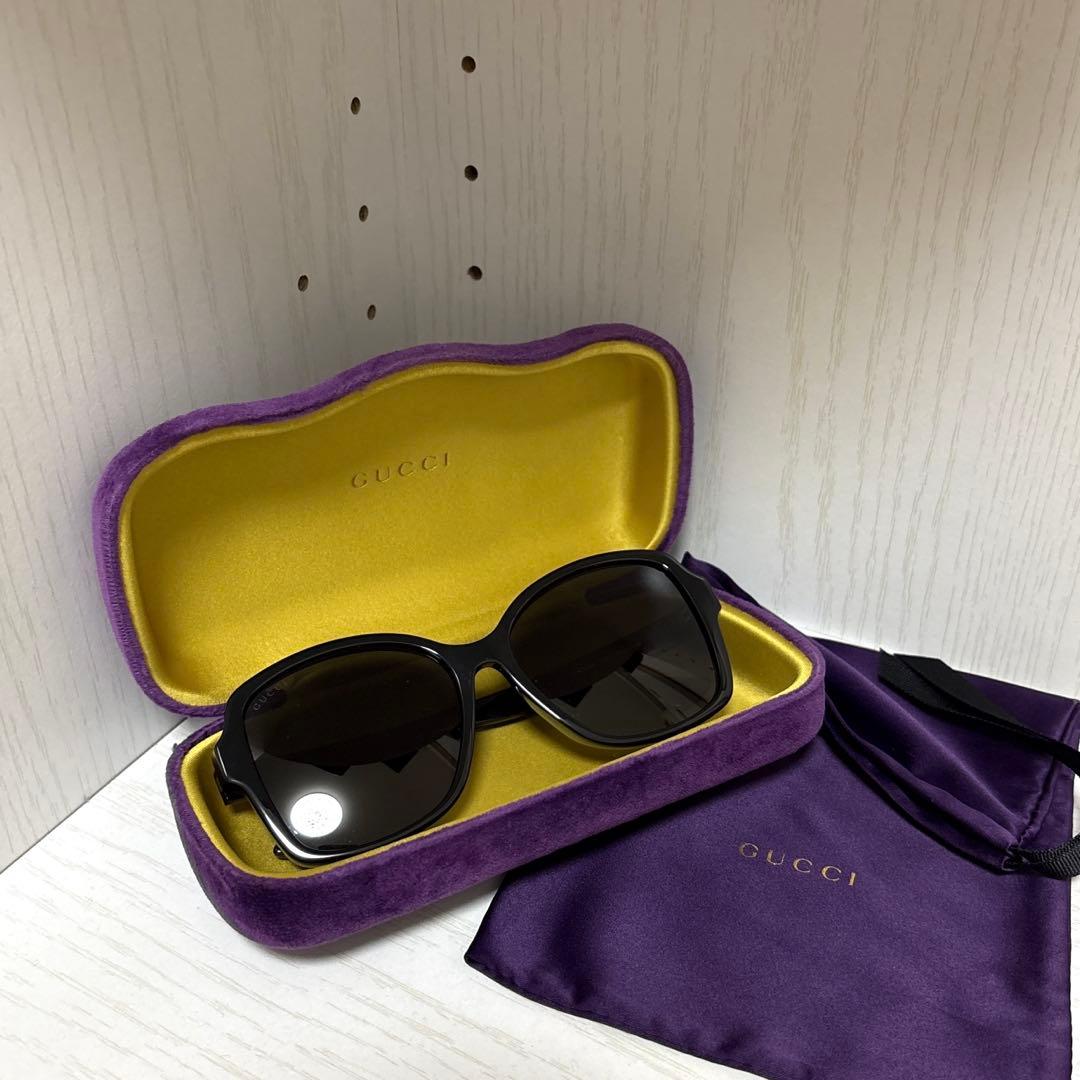 グッチ GUCCI サングラス GG0765SA 001 ブラック