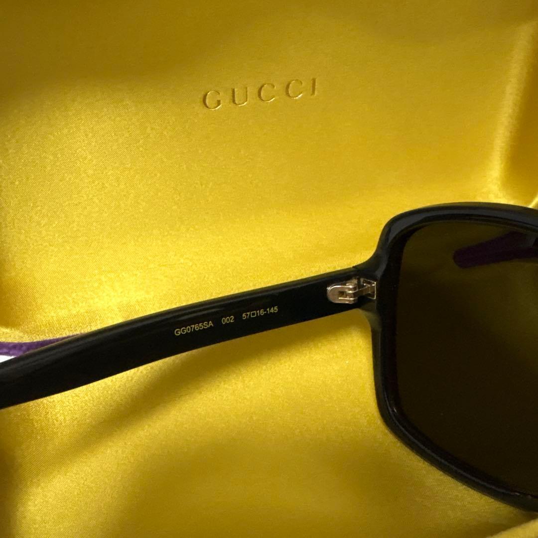 グッチ GUCCI サングラス GG0765SA 001 ブラック