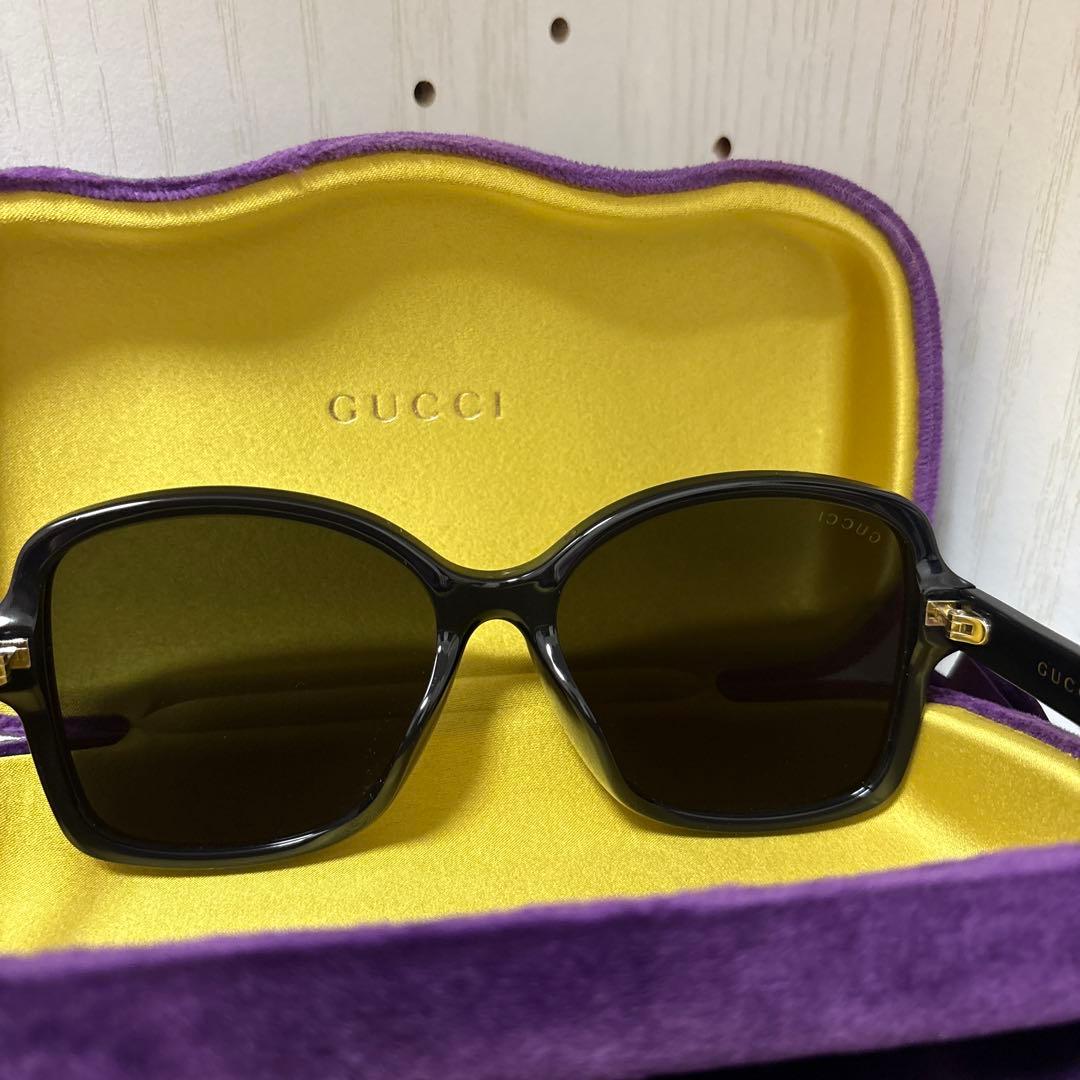 グッチ GUCCI サングラス GG0765SA 001 ブラック