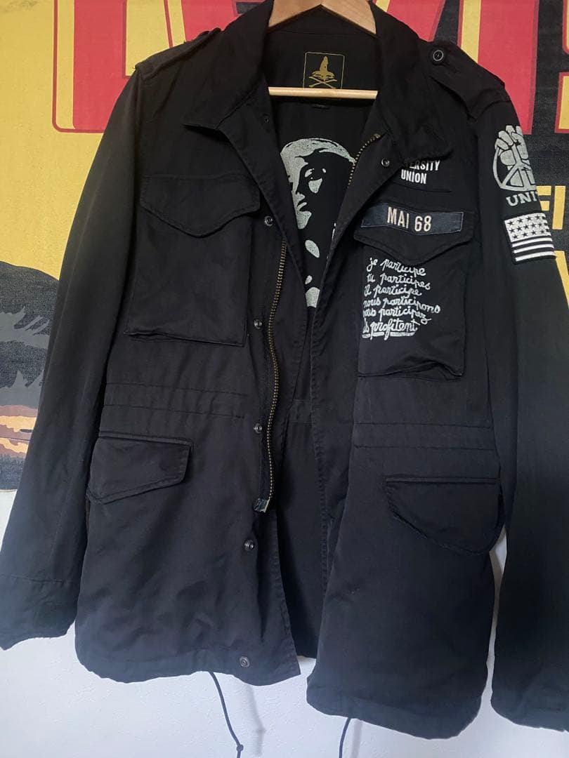 ヒステリックグラマー　M-65 sizeL 美品　フランス革命