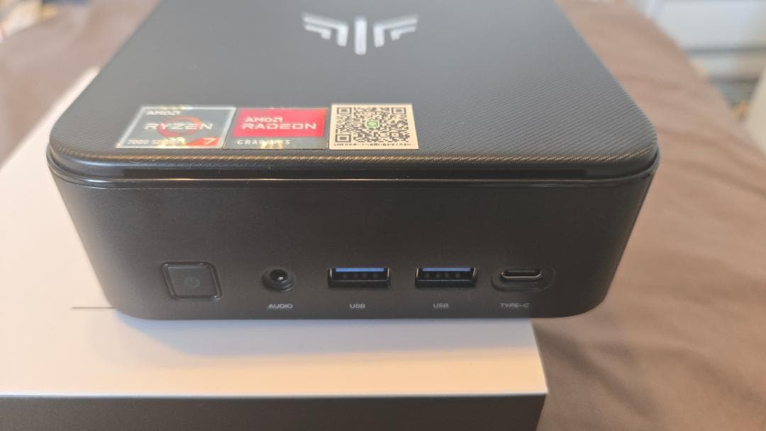 試用のみ「NiPoGi E3B 」Ryzen7 7730U/16GB/512GB