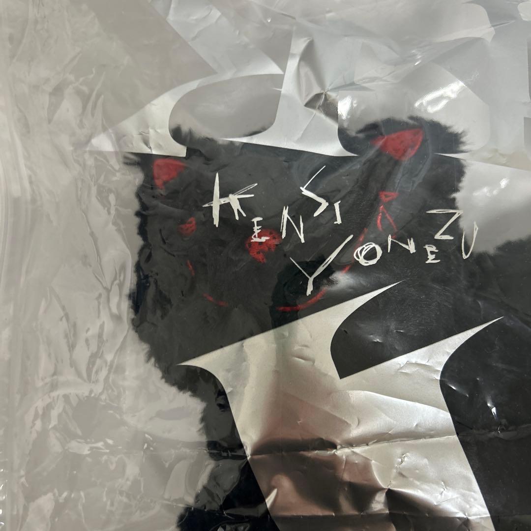 【未使用】米津玄師 2025 リイシューねこちゃん BLACK AND RED