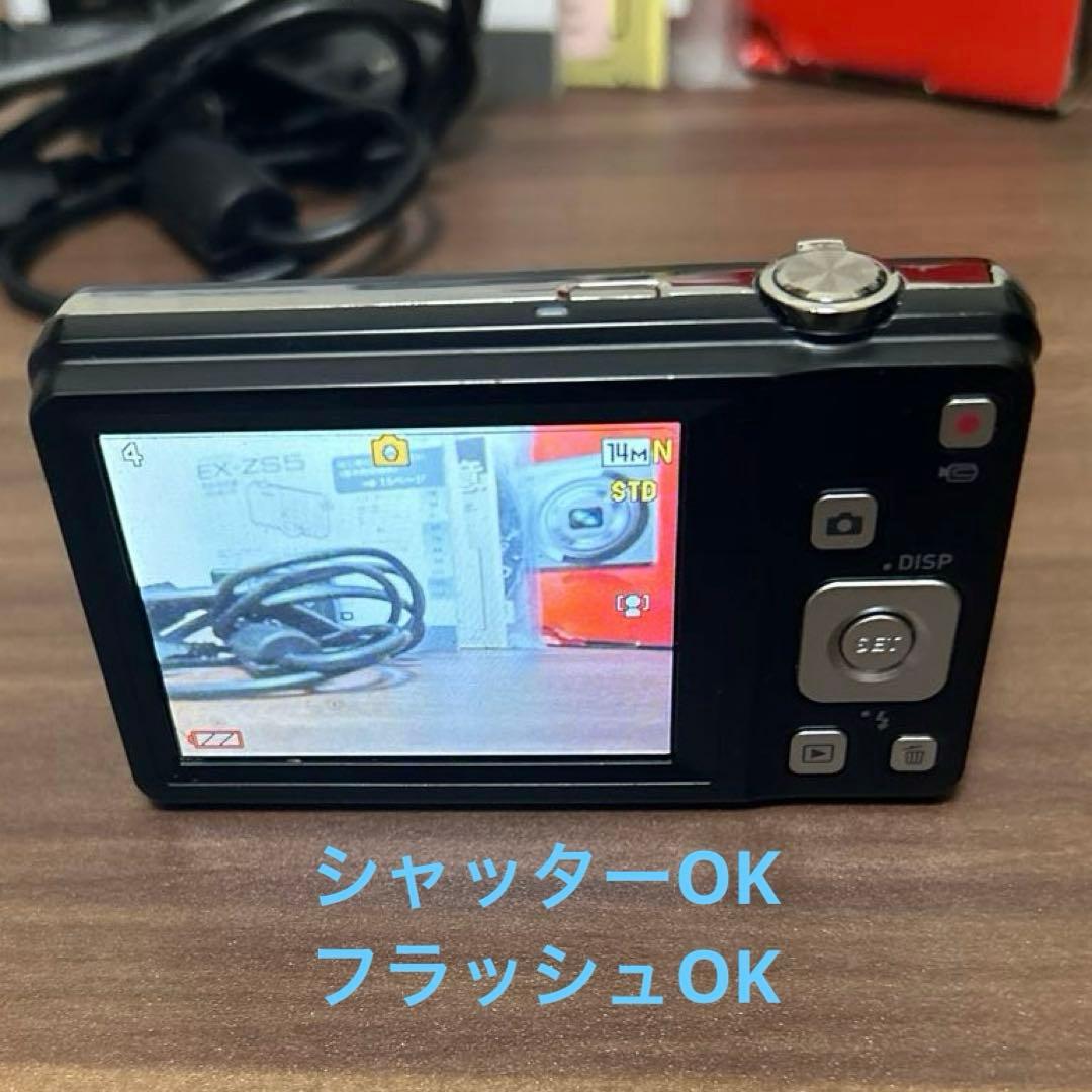 CASIO EXILIM EX-ZS5 BLACK ブラック
