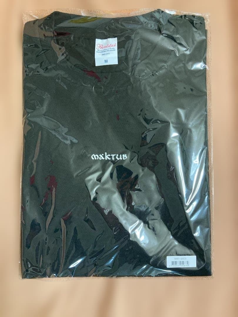 ミュージシャン MAKTUB T-SHIRTS BLACK/M