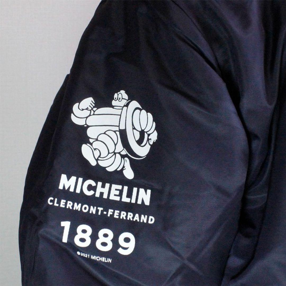 【新品・公認】MICHELINミシュラン フライトジャケット MA-1 ネイビー