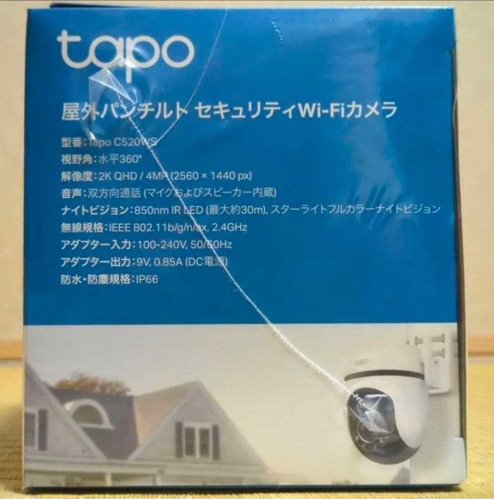 tapo 屋外パンチルト　 セキュリティWi-Fiカメラ