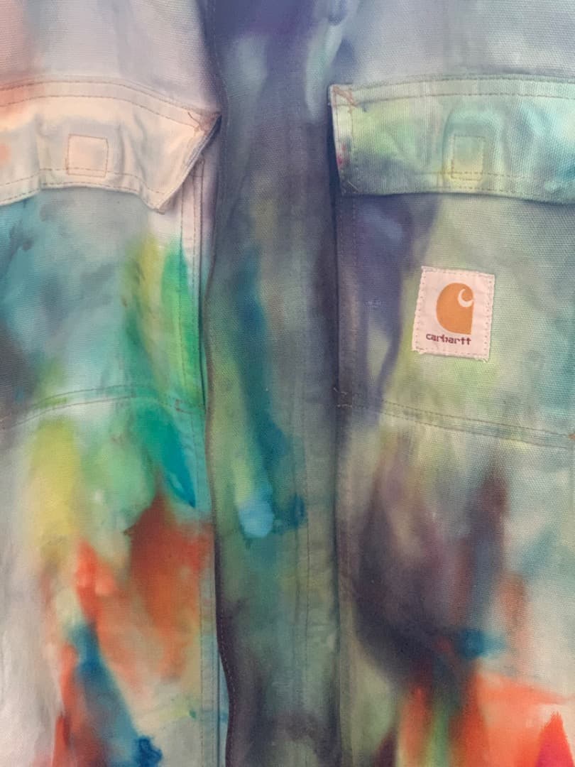 90s carhartt remake カーハート　後染め　トラディショナル