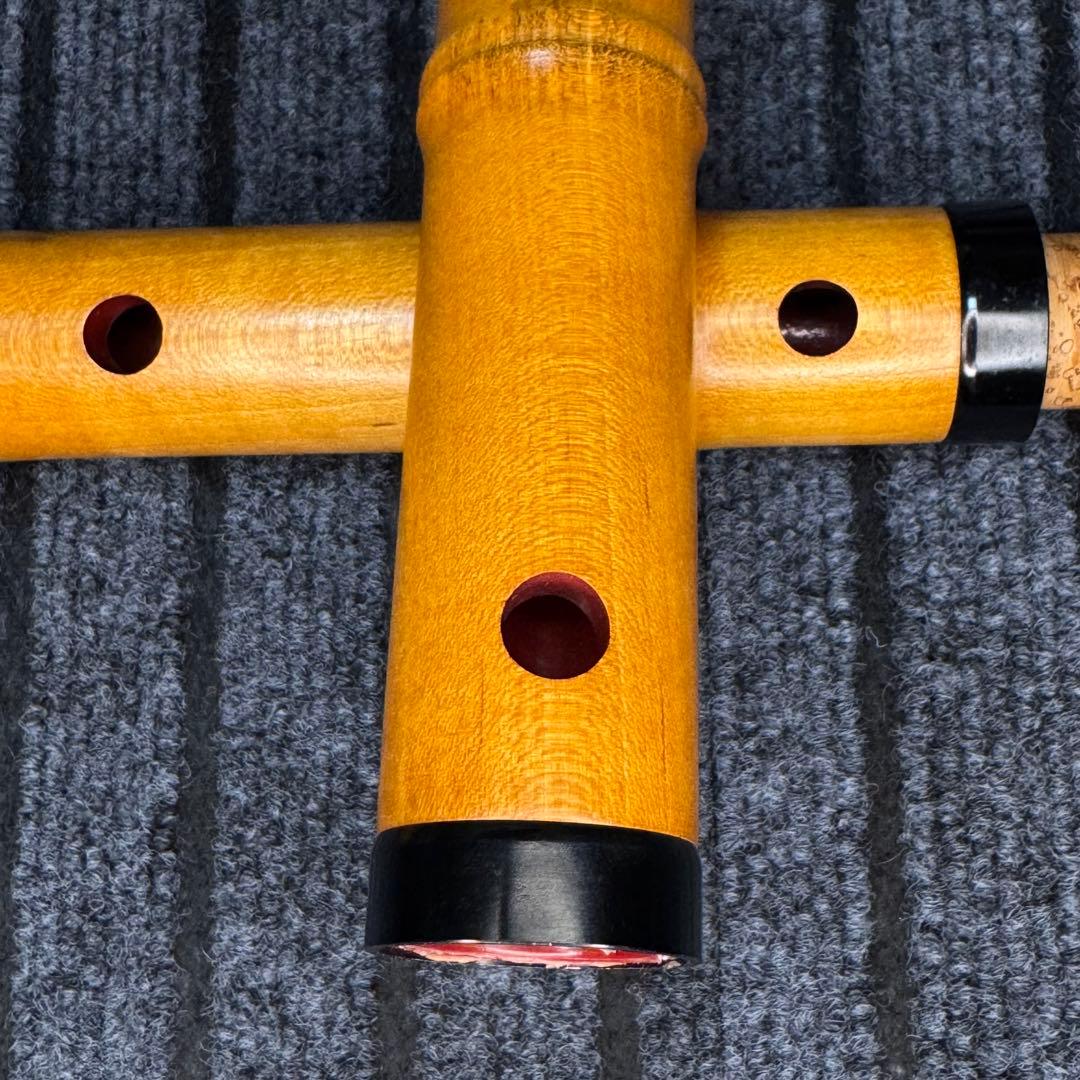 尺八 ワダ楽器 蝴蝶 (楓)一尺七寸管