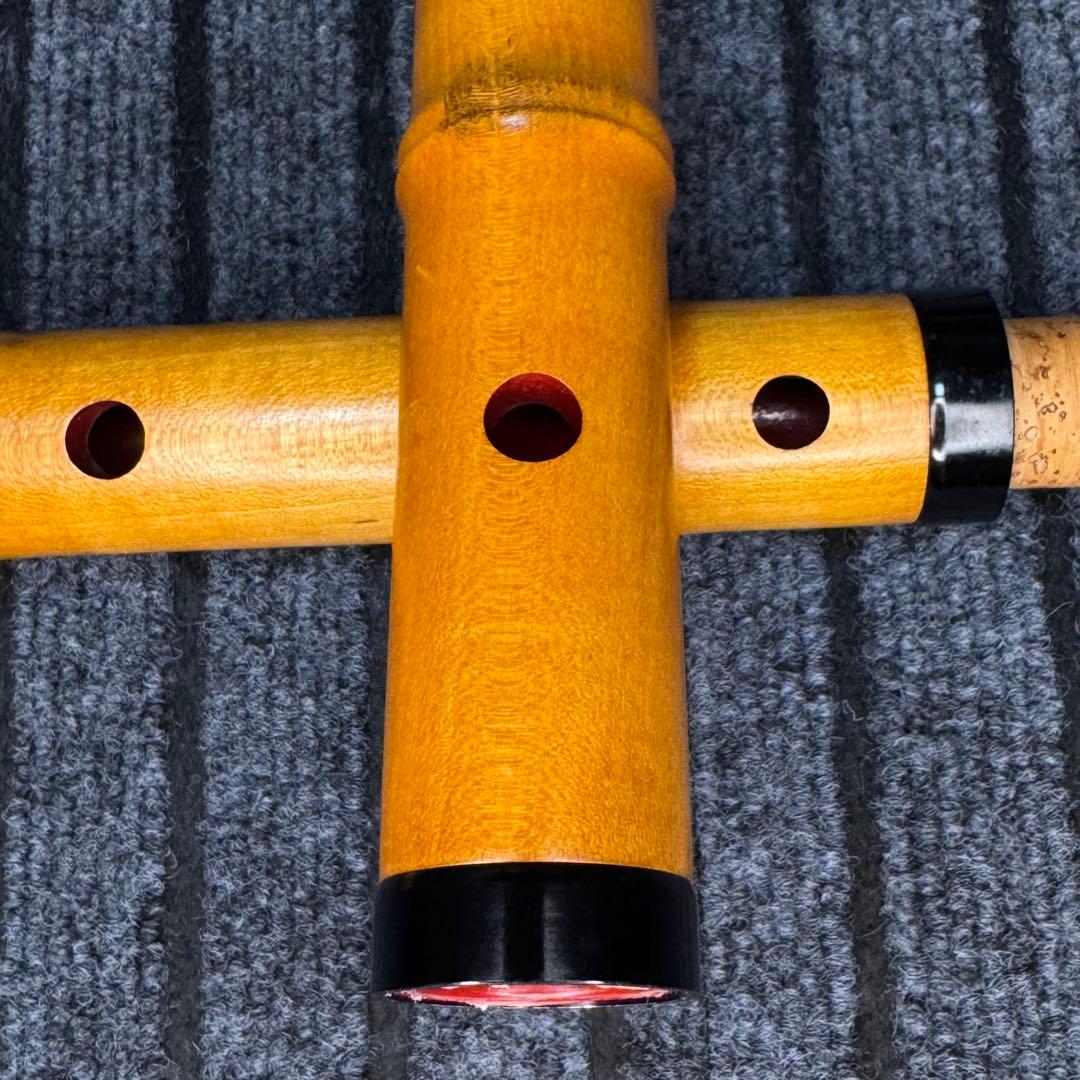 尺八 ワダ楽器 蝴蝶 (楓)一尺七寸管