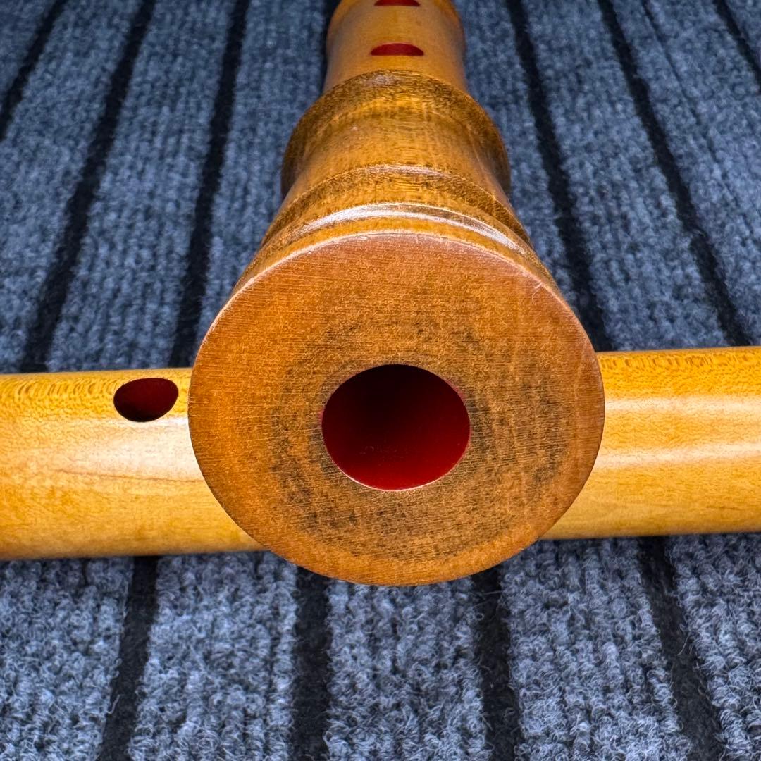 尺八 ワダ楽器 蝴蝶 (楓)一尺七寸管