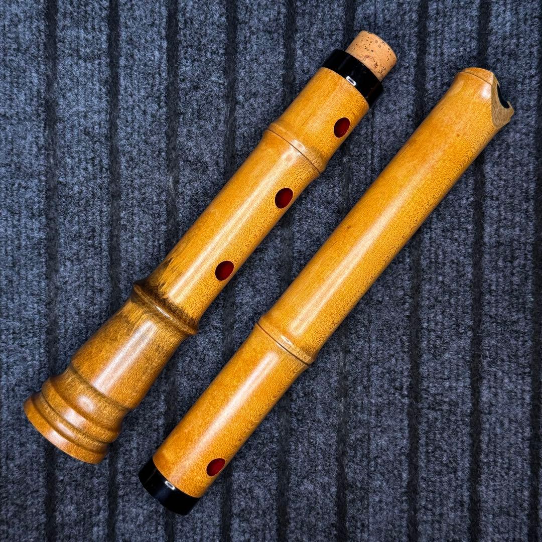 尺八 ワダ楽器 蝴蝶 (楓)一尺七寸管