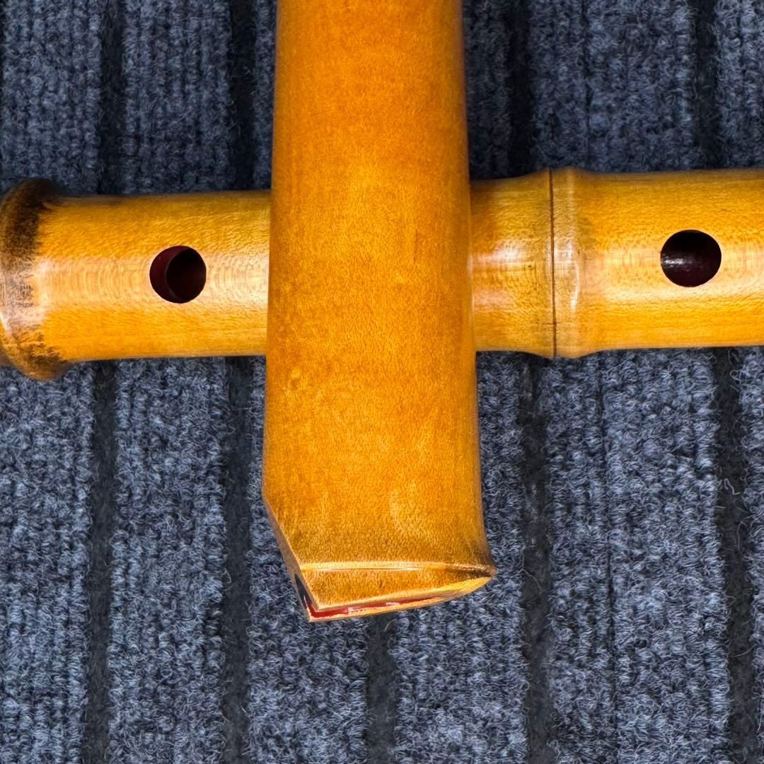 尺八 ワダ楽器 蝴蝶 (楓)一尺七寸管