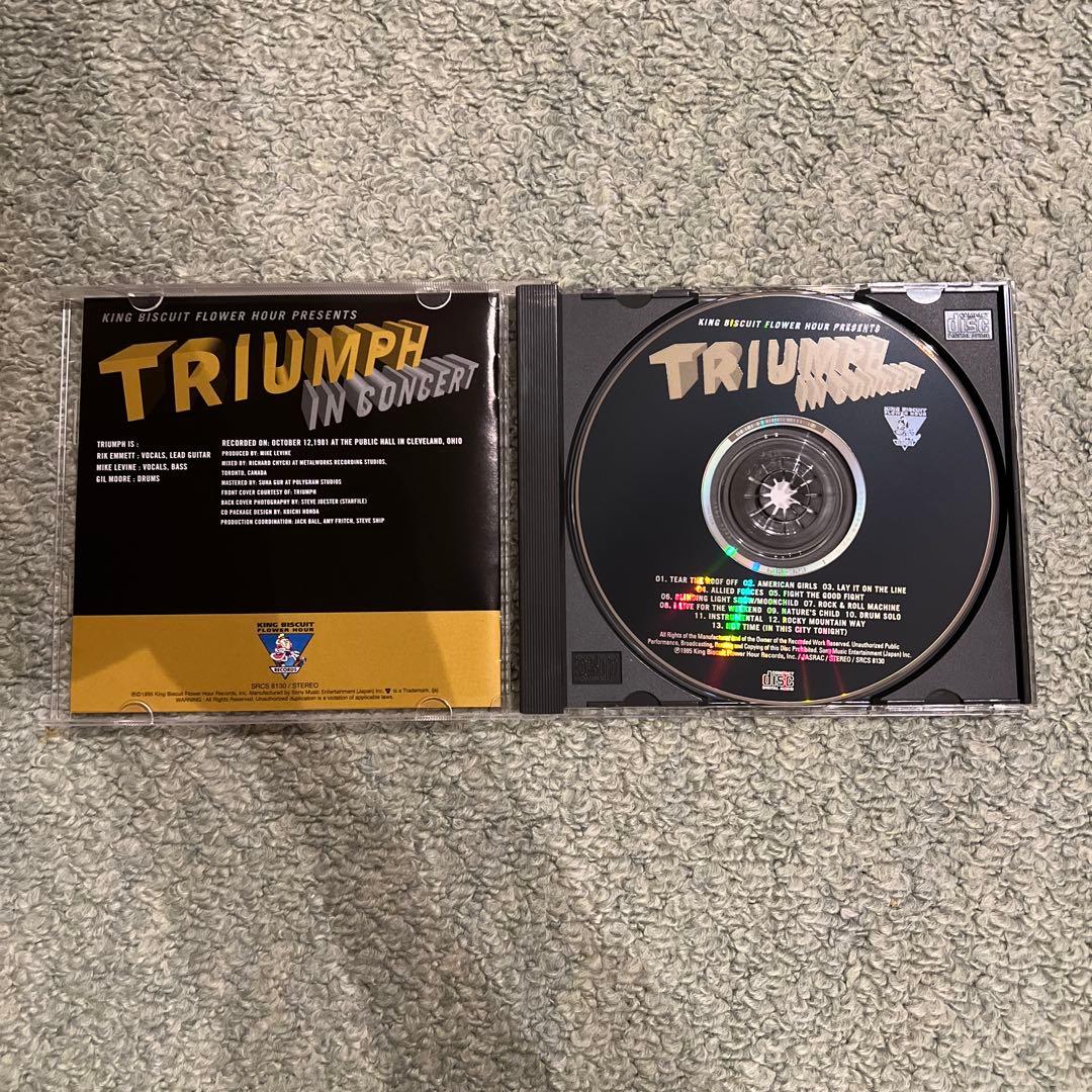 入手困難盤Triumph 国内盤CDセット