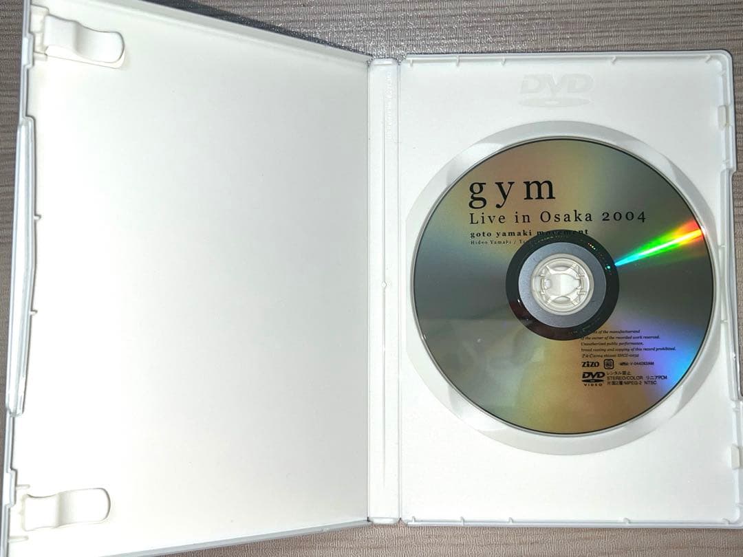 ミュージック gym Live in Osaka 2004 DVD
