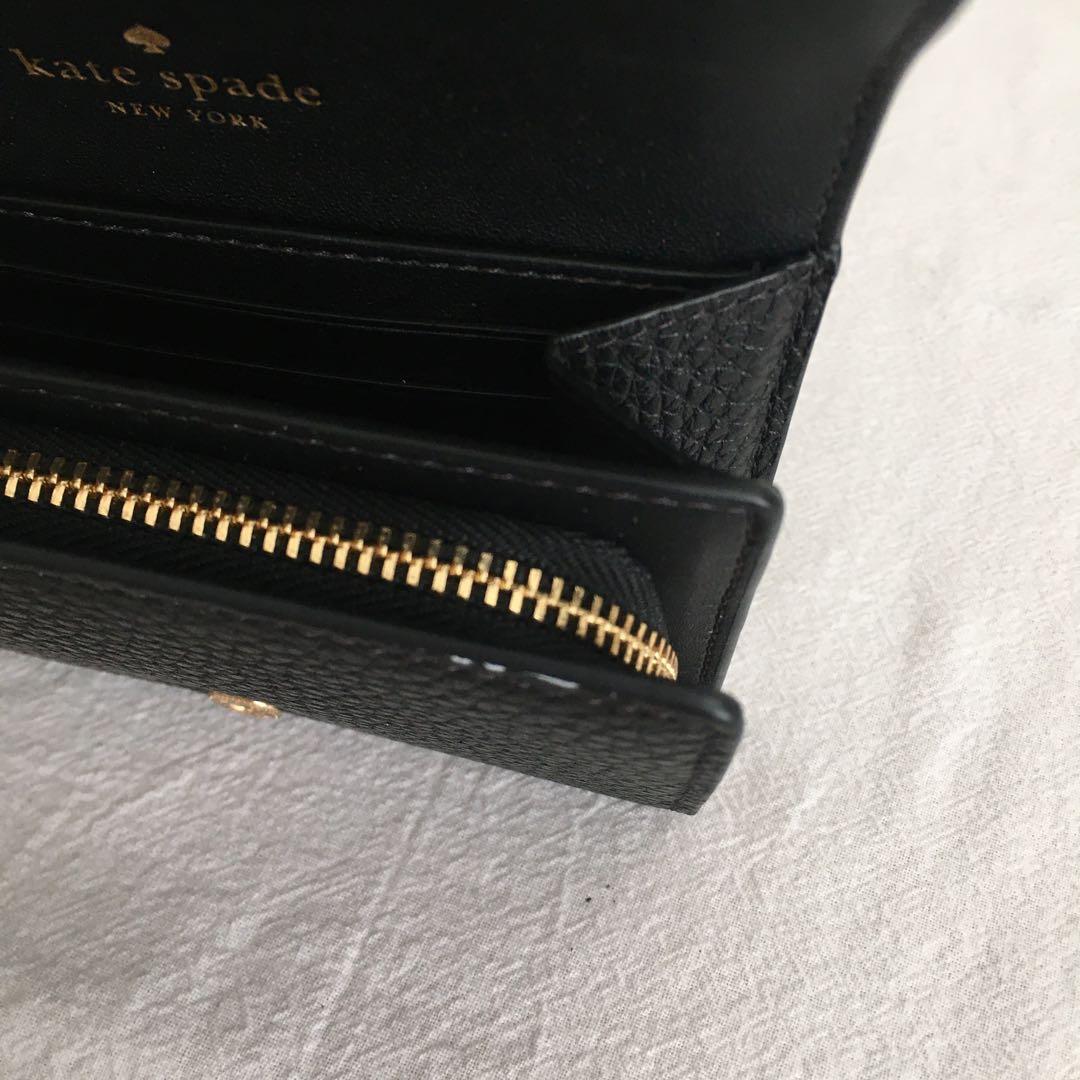 ケイトスペード 財布 レディース 2つ折り 折財布 コンパクト レザー
