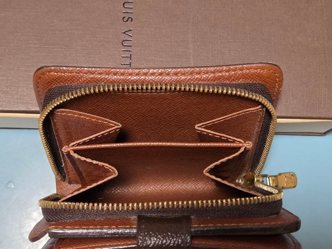 スピカ❗Louis Vuitton モノグラム コンパクトウォレット 箱付