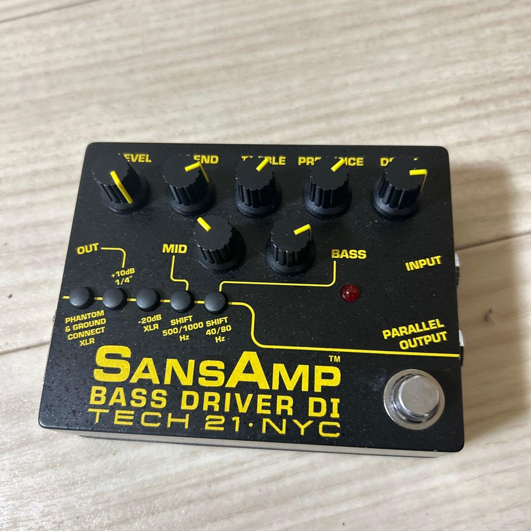 TECH21 SansAmp Bass D DI V2 箱付
