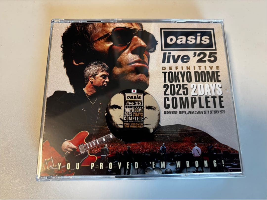 OASIS オアシス DEFINITIVE TOKYO DOME 2025