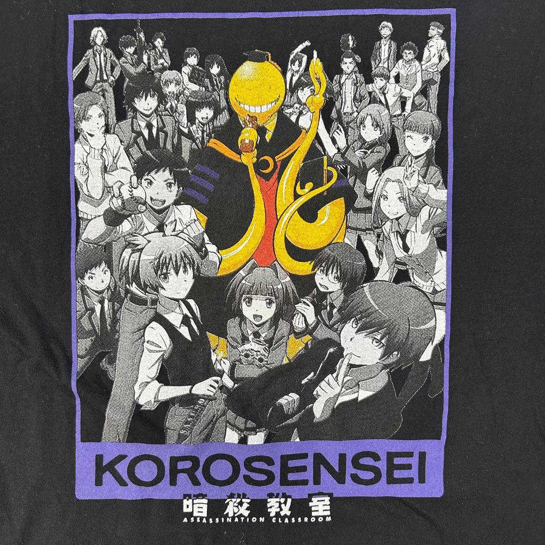 パ*ル様 12519 暗殺教室 アニメ Tシャツ ブラック M