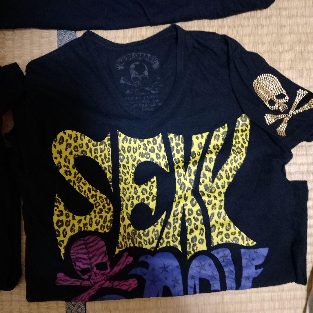 Roen Tシャツ 七分袖 スカル 4枚セット サイズ46