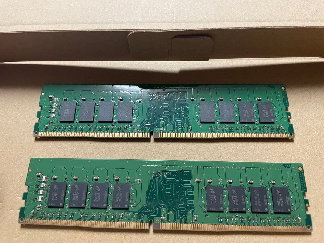 【正常判定】DDR4 16GB×2枚 PC4 Kingston