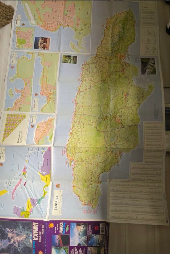 地図・旅行ガイド JAMAICA Road Map NEW EDITION