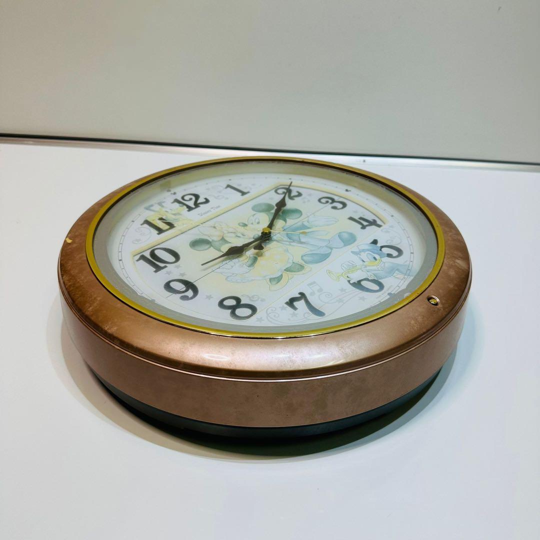 ディズニー タイム ミッキー ミニー 掛時計 動作品