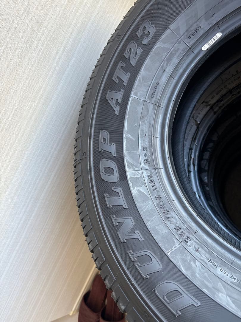 ★未使用★現行ランクル70 DUNLOP 265/70R16 4本セット
