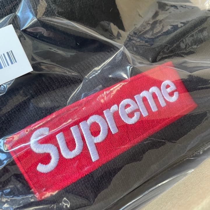 ◯*◯様 Supreme Box Logo Beanie Black ビーニー