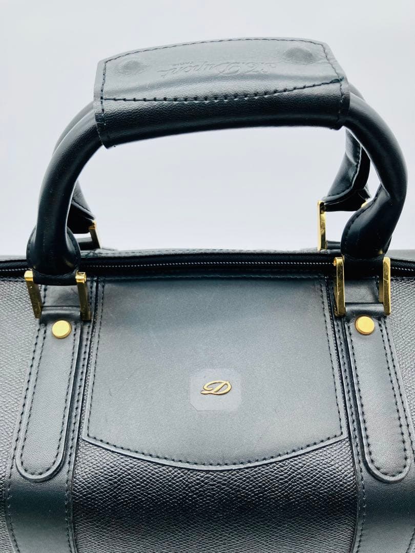 S.T. Dupont エス・テー・デュポン ボストンバッグ 黒