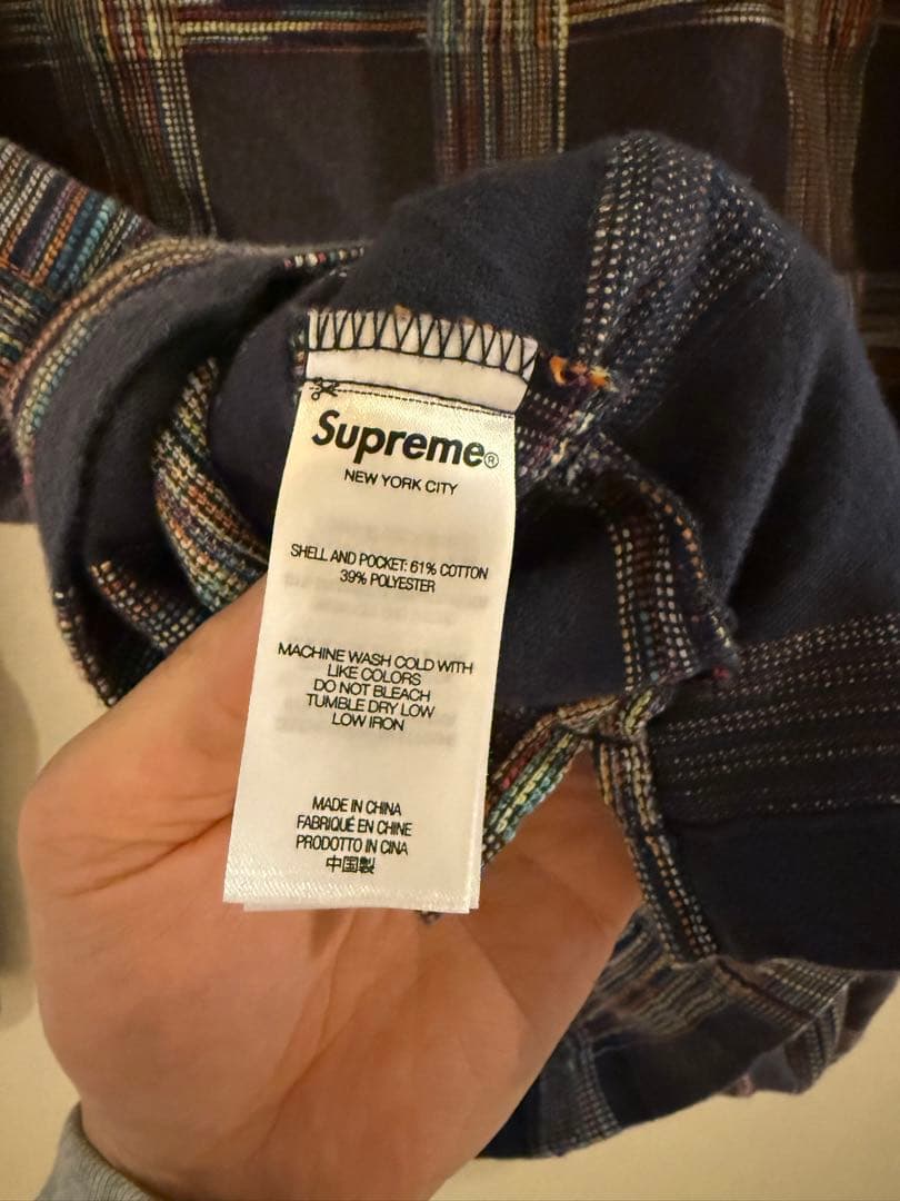 ⭐︎mrbeats⭐︎ supreme woven plaid shirt