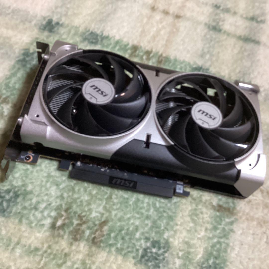 【2ヶ月半のみ使用】MSI GEFORCE RTX 5060 本体
