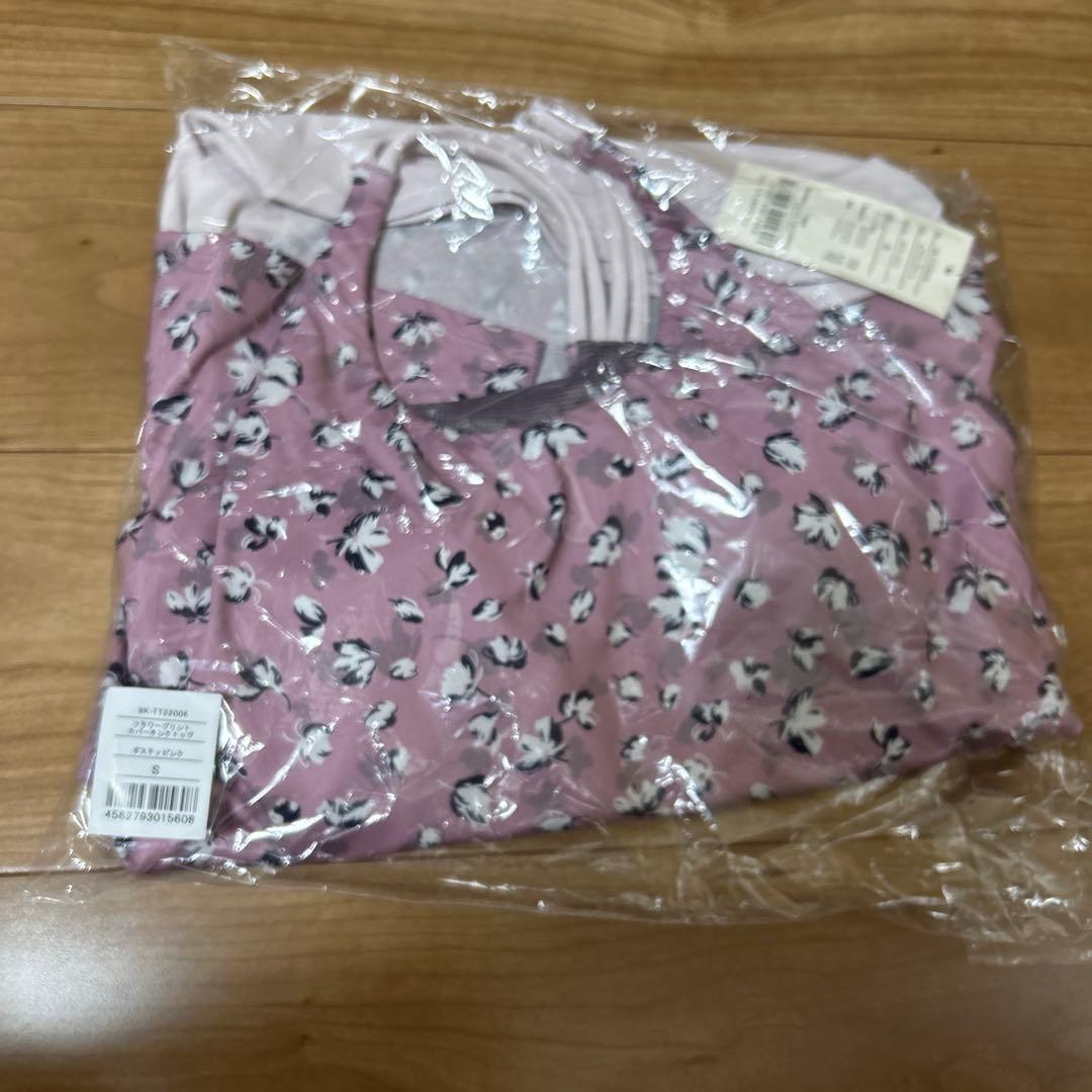 aco！　花柄タンクトップ新品！　 Sスカーラ