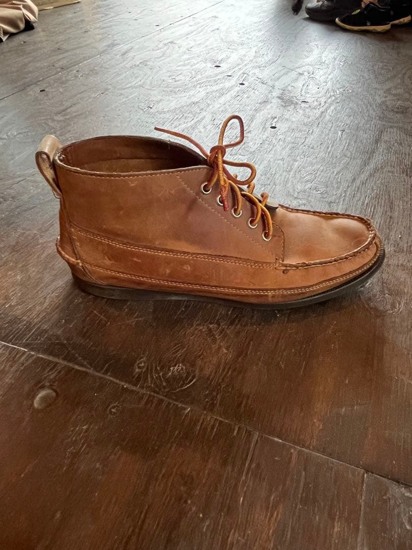 モカシンシューズ　BASS Jcrew コラボシューズ バス　ジェークルー
