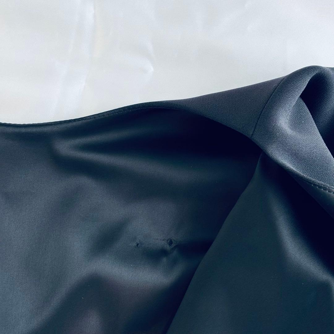 美品✨23区 VERYコラボ クラッシー タック ワンピース ネイビー　40 L