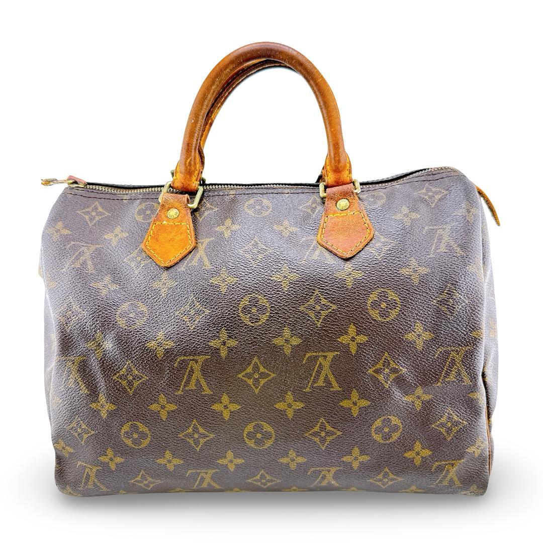 ルイヴィトン　VUITTON　モノグラム スピーディ30　旅行カバン　男女兼用