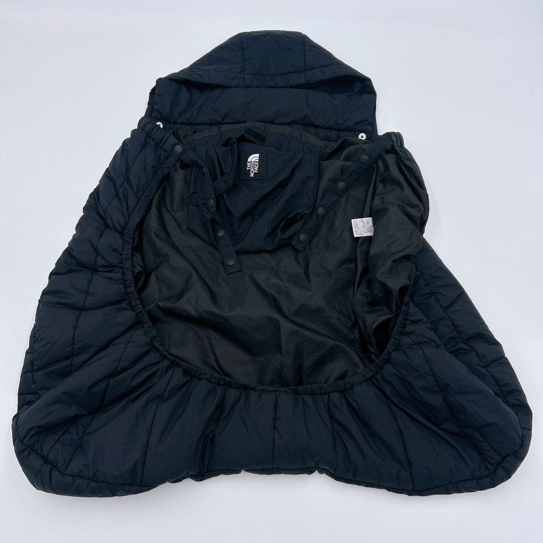 【美品】 THE NORTH FACE ベビーシェルブランケット 黒 ブラック