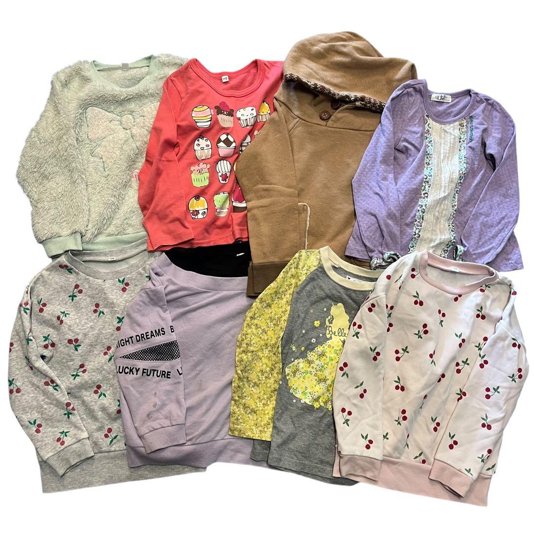 まとめ売り 女の子【110cm】32枚 ブランド多数 子供服 お着替え 秋冬服