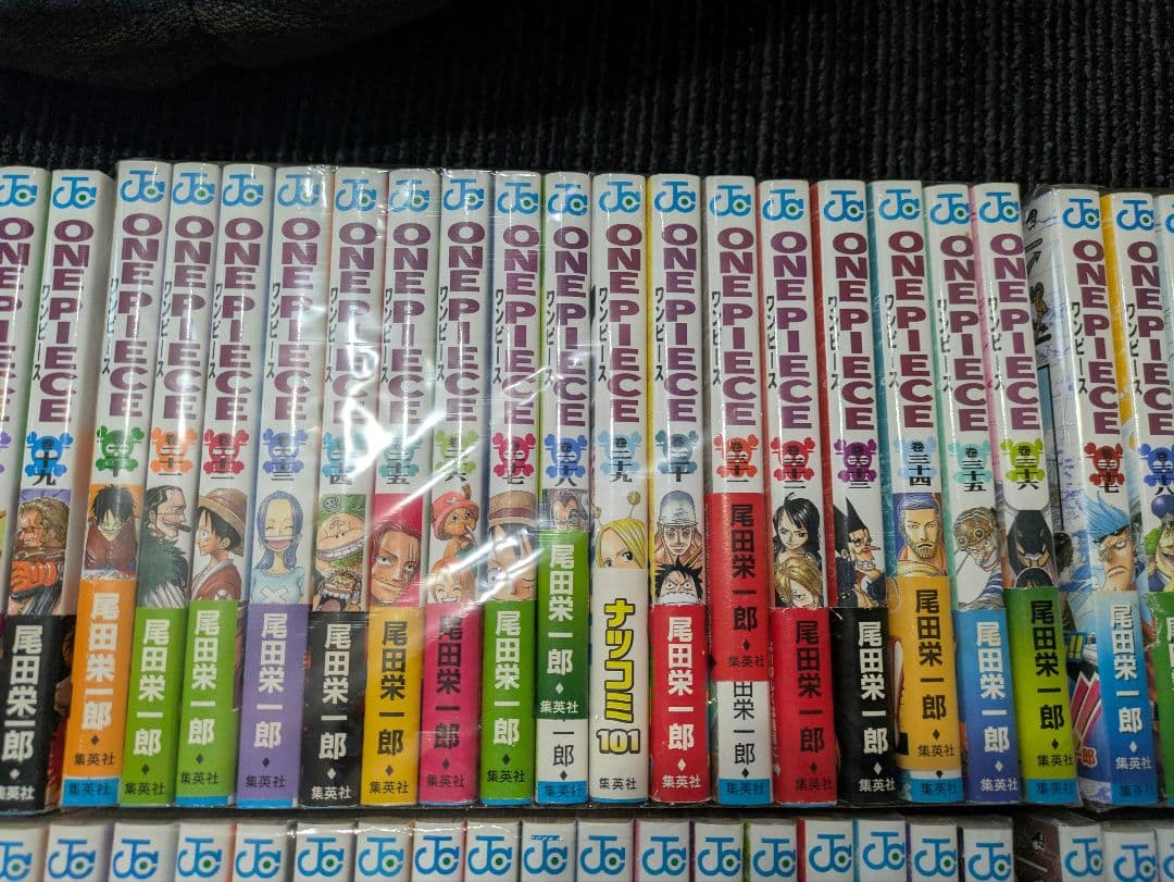 ワンピース 漫画 全巻 初版 帯 多数 1巻～110巻 セット売り
