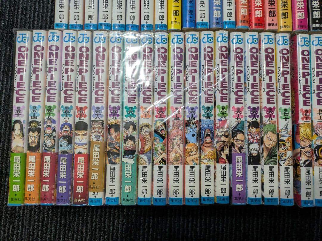 ワンピース 漫画 全巻 初版 帯 多数 1巻～110巻 セット売り