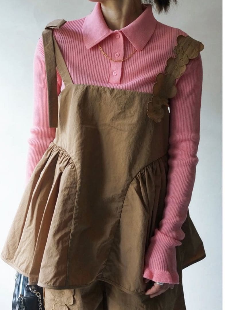cecilie bahnsen 花モチーフ　トップス