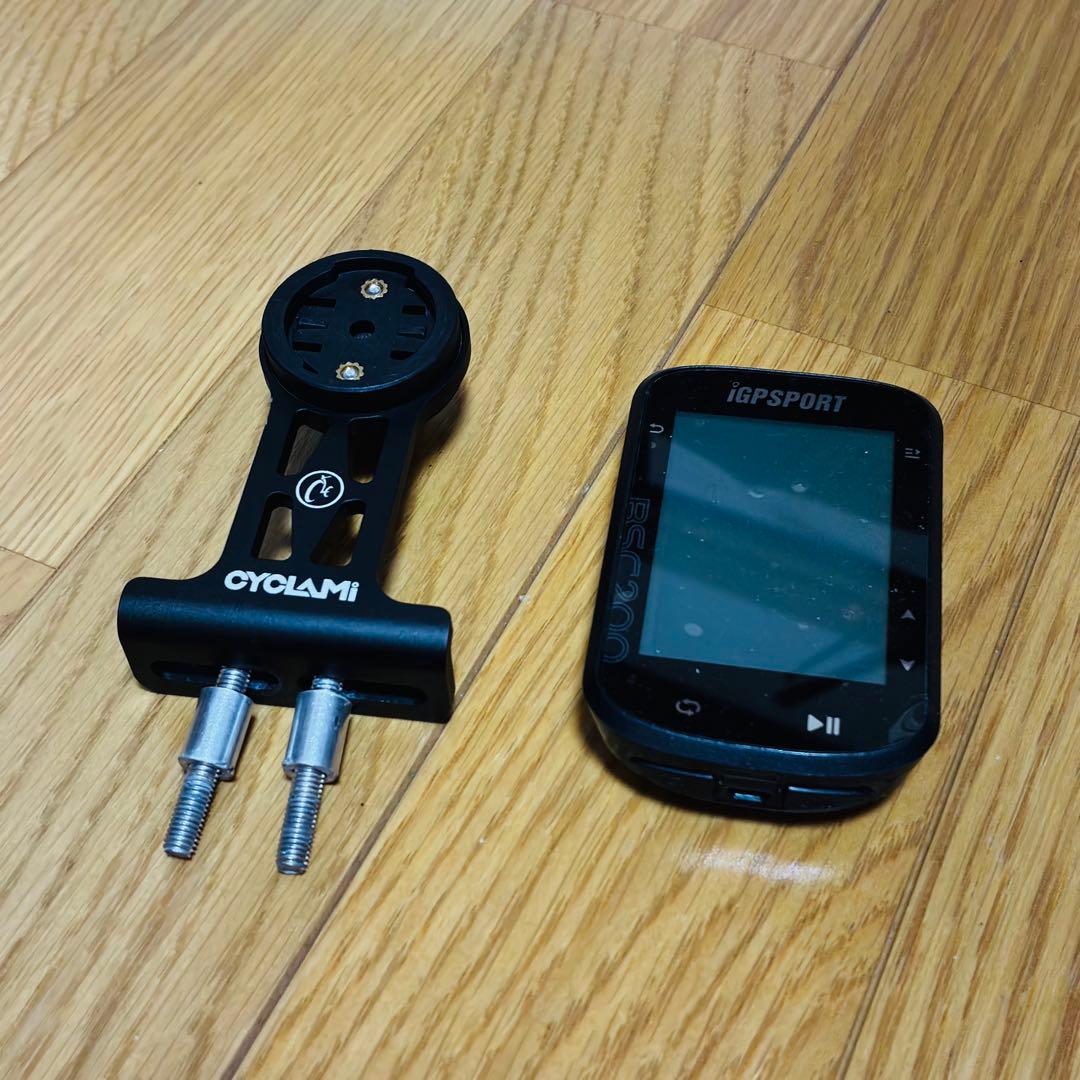 igsport BSC200サイクルコンピューター マウント付き