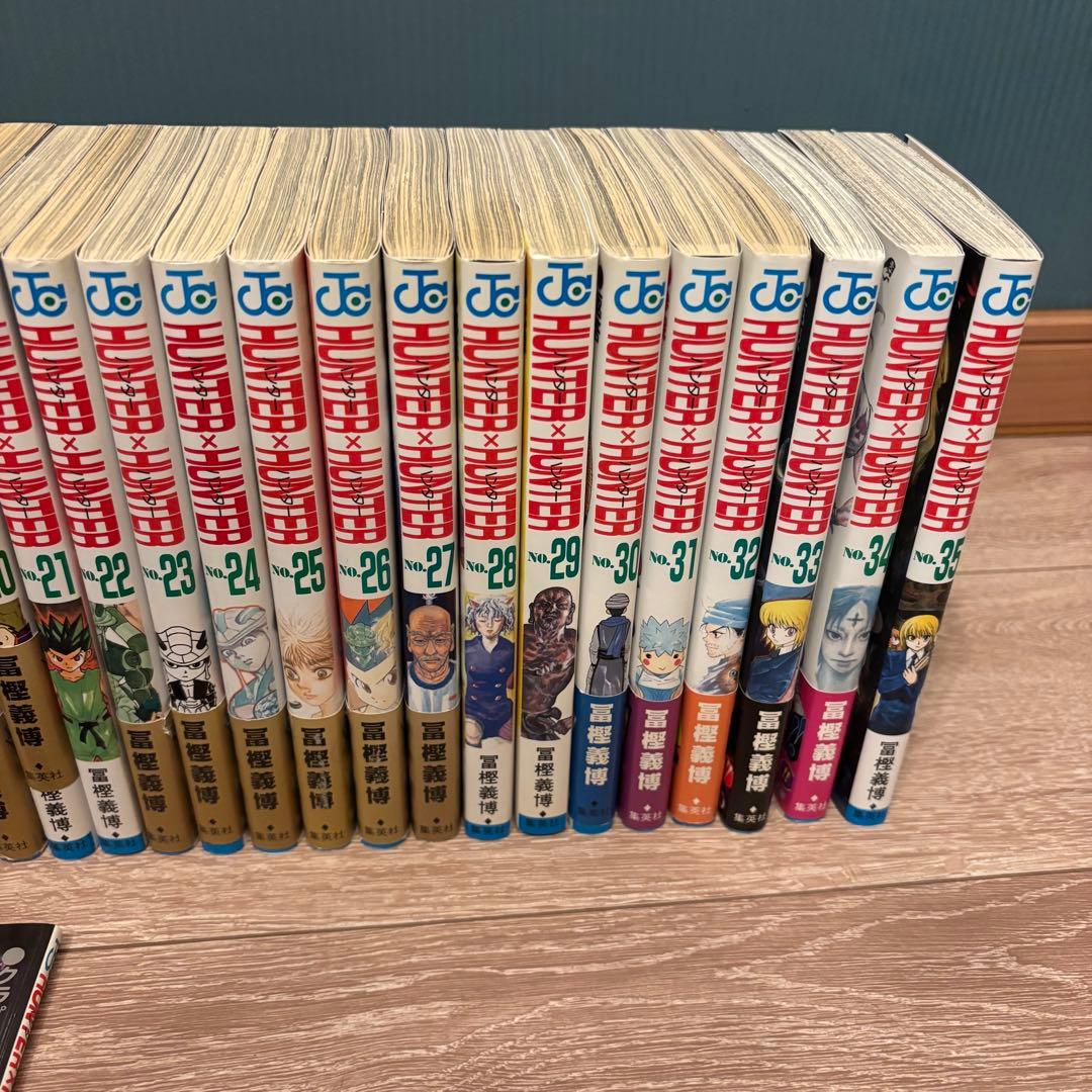 【ハンター×ハンター 】1〜35巻セット（0巻も別で出品中）