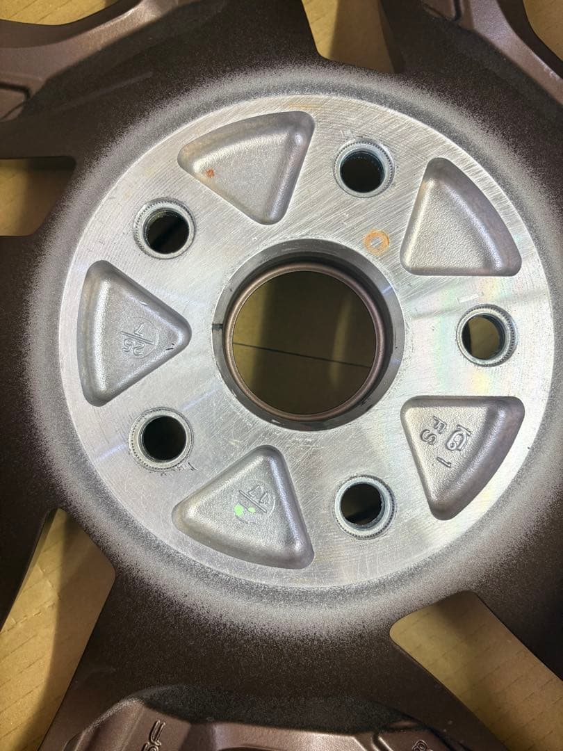 【SL型フォレスター新車外し】ブロンズ18インチ純正ホイールその④